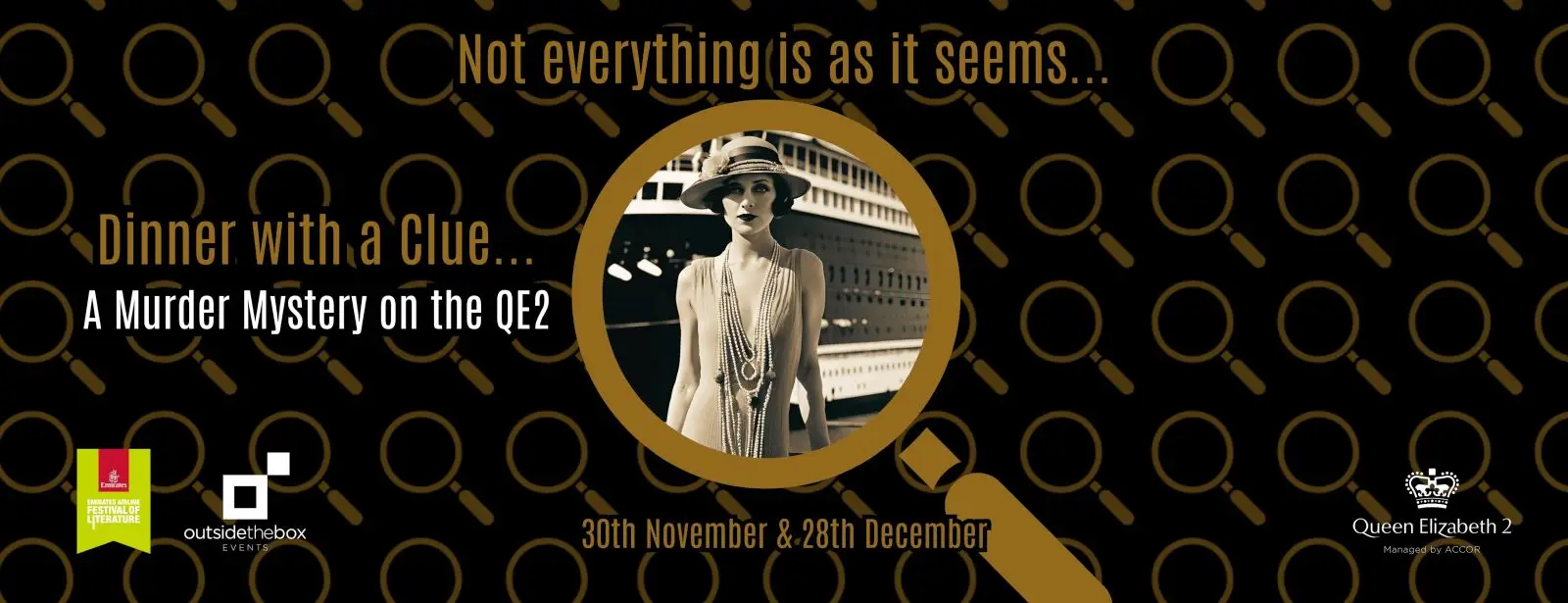 Dinner With A Clue - A Murder Mystery On The QE2 in Dubai