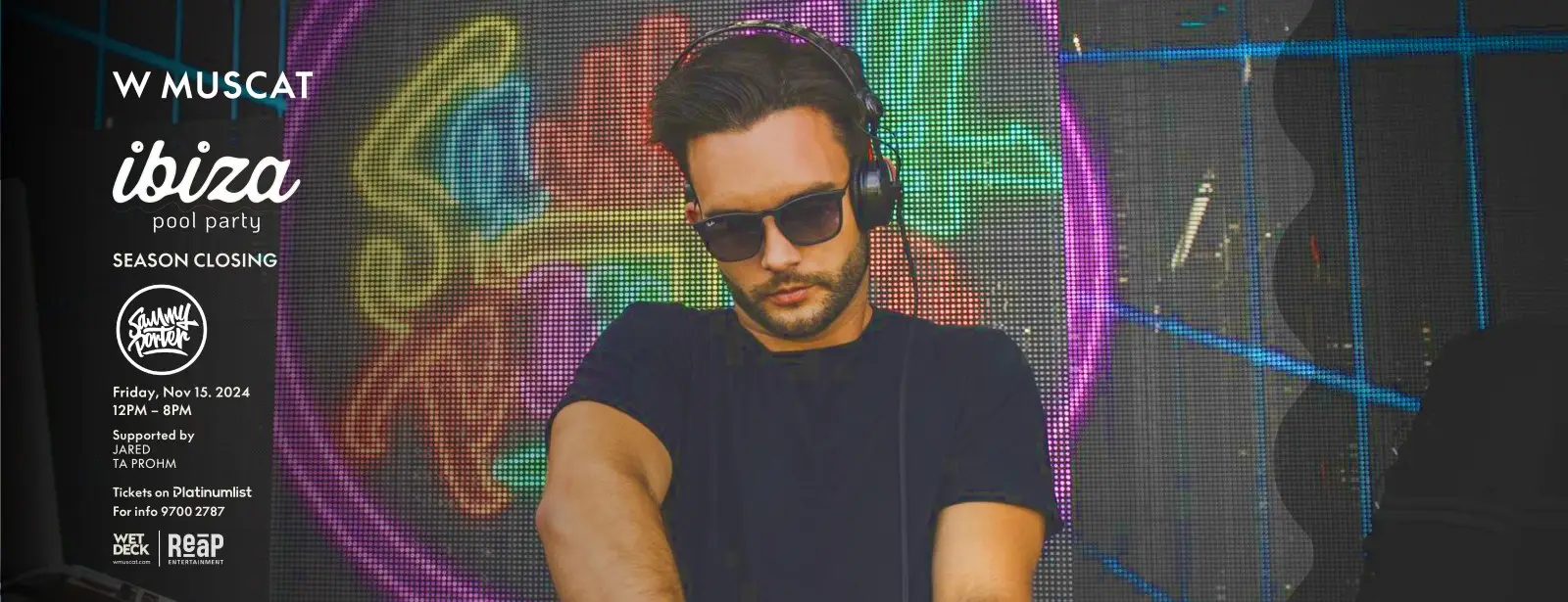 Ibiza Pool Party Presents Sammy Porter in Muscat