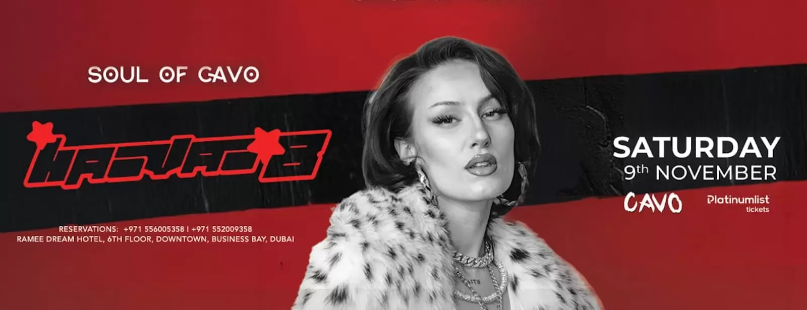 Soul of Cavo presents HAIVAI B Live in Dubai