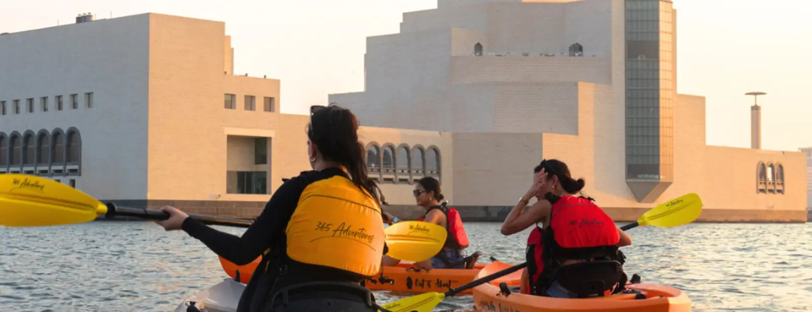 Paddling at MIA Park