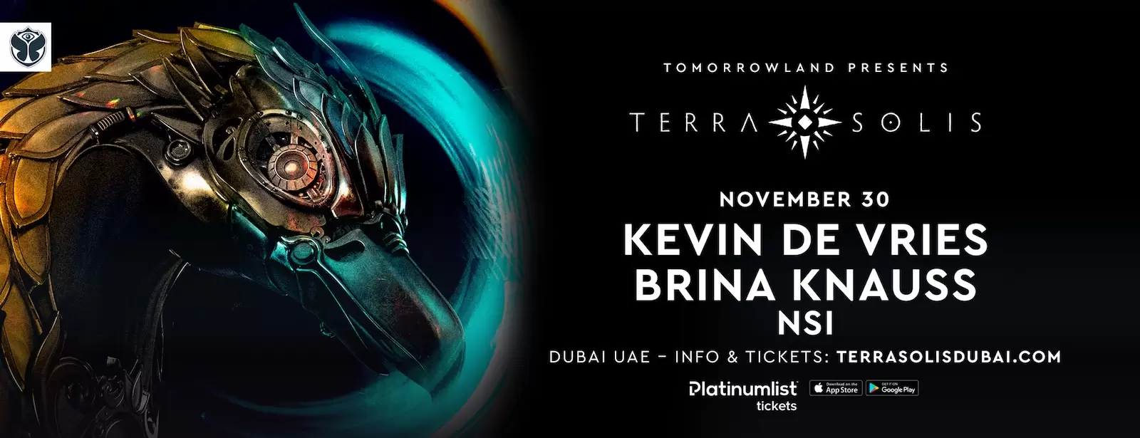 Tomorrowland presents Kevin de Vries & Brina Knauss at Terra Solis Dubai