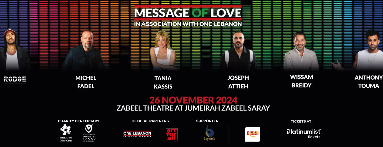 Message of Love at Zabeel Theatre in Dubai