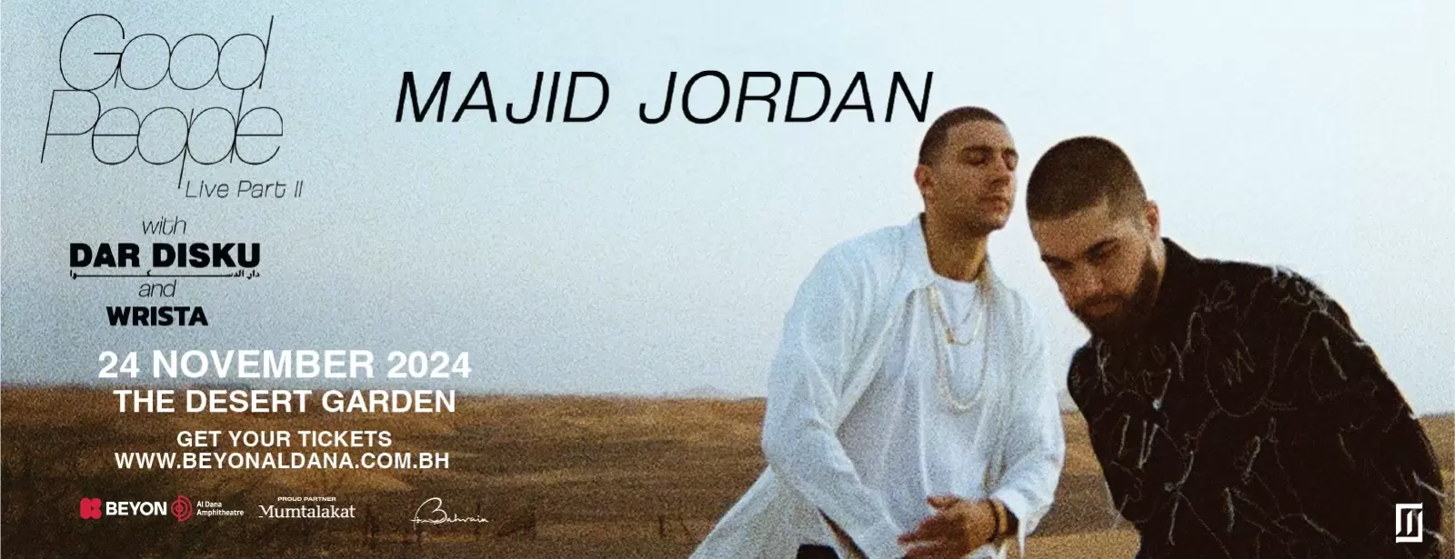 Majid Jordan At BEYON Al Dana Amphitheatre Desert Garden