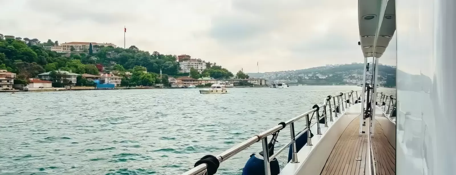 Bosphorus Sunset Cruise on a Luxurious Yacht