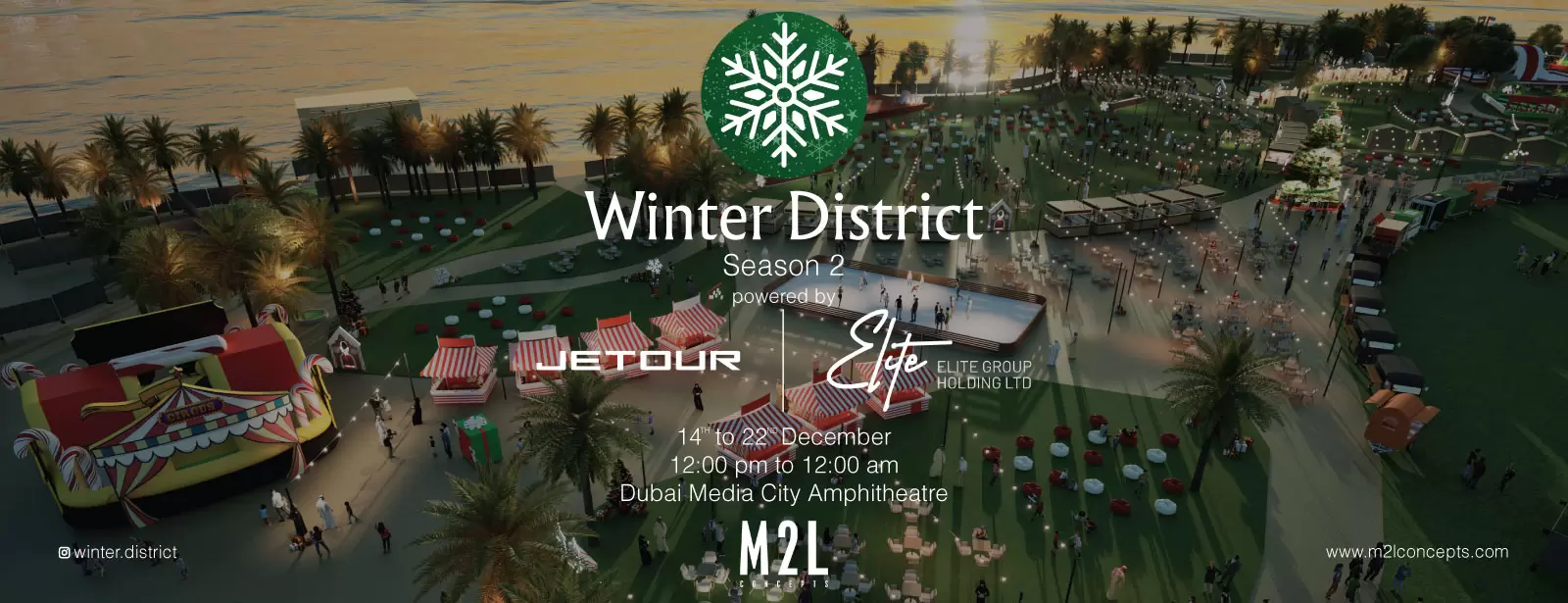 Winter District at Dubai Media City Amphitheatre