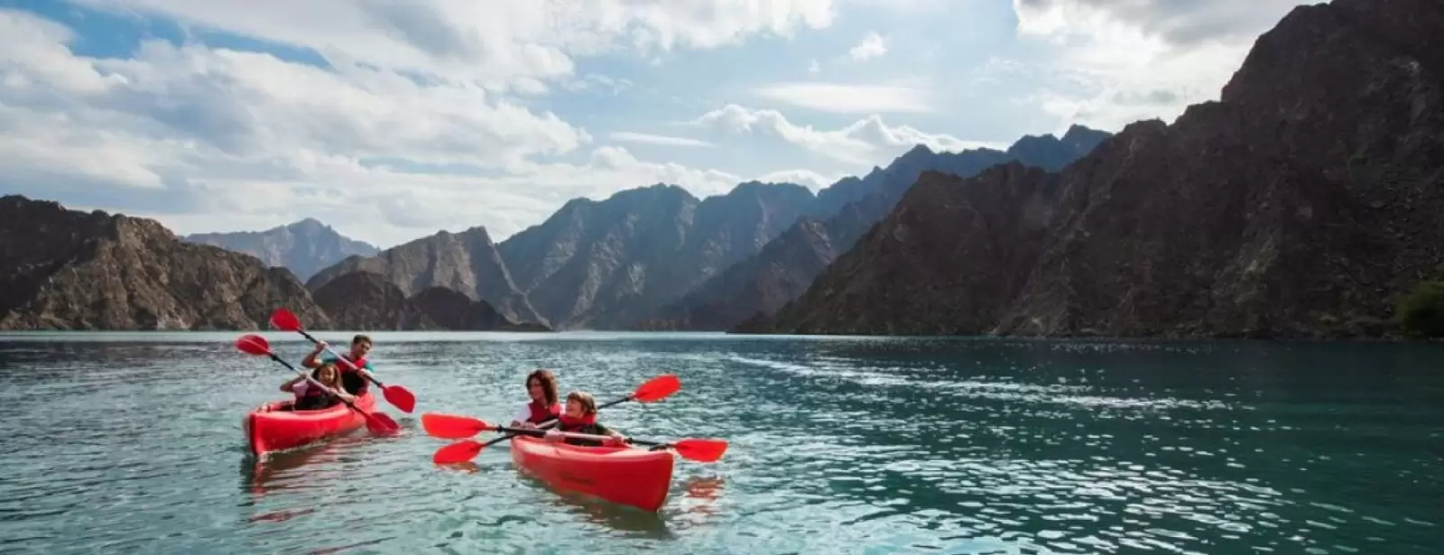 Kayak, hike and bike adventure in Hatta