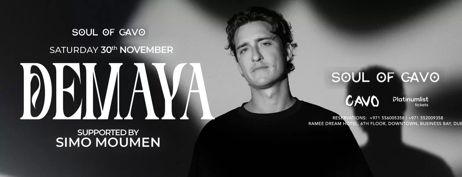 Soul of Cavo presents Demaya Live in Dubai