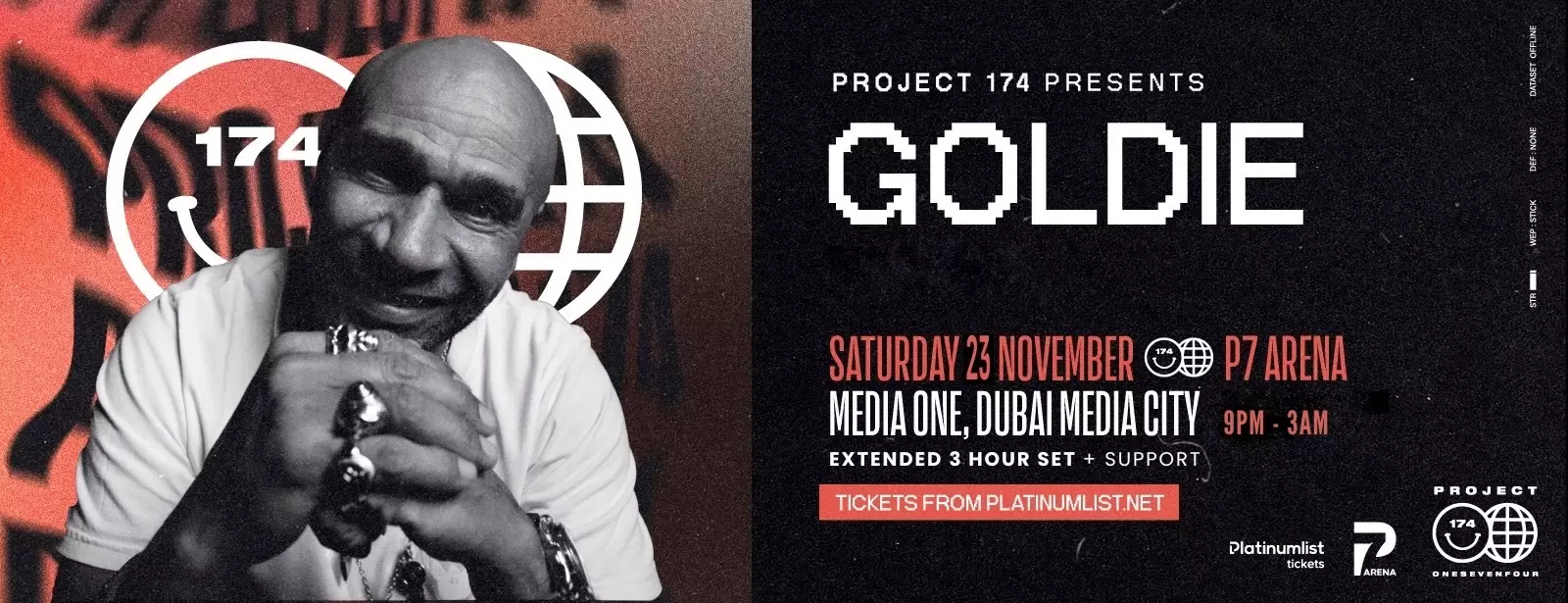 Project 174 presents Goldie in Dubai