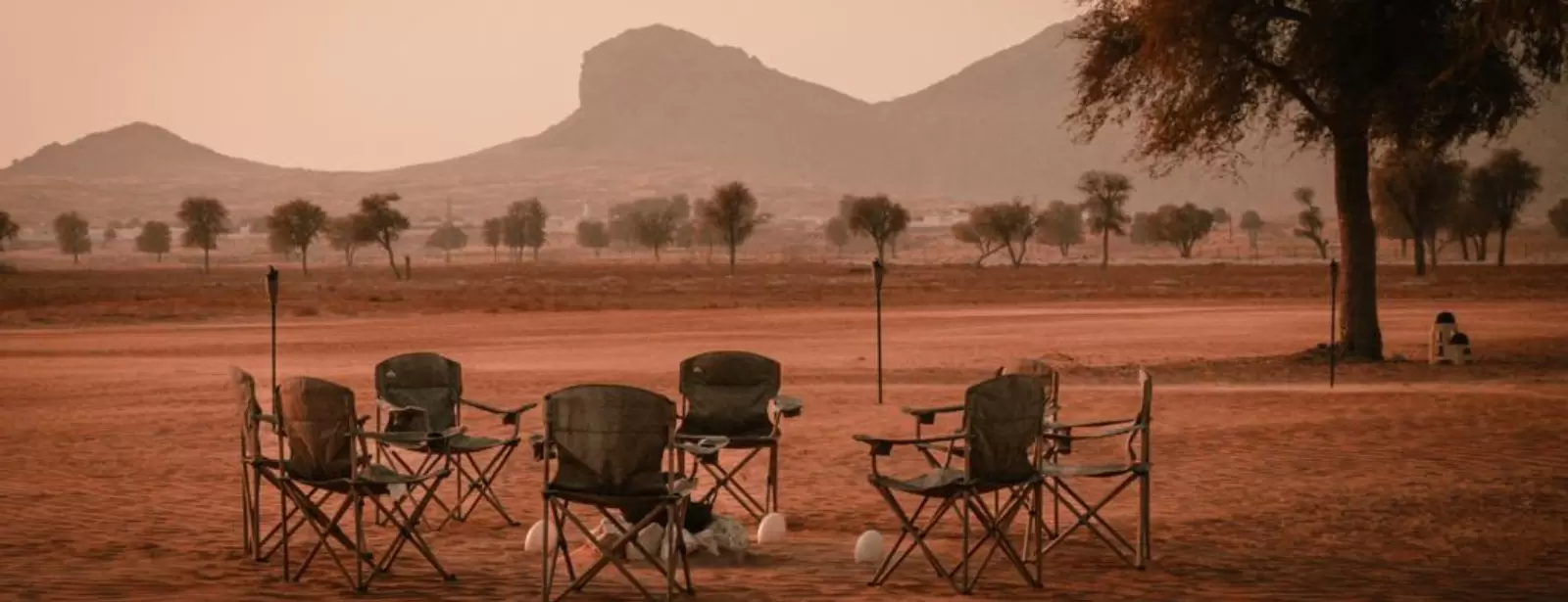 Mleiha Overnight Camping -  Panoramic Lounge