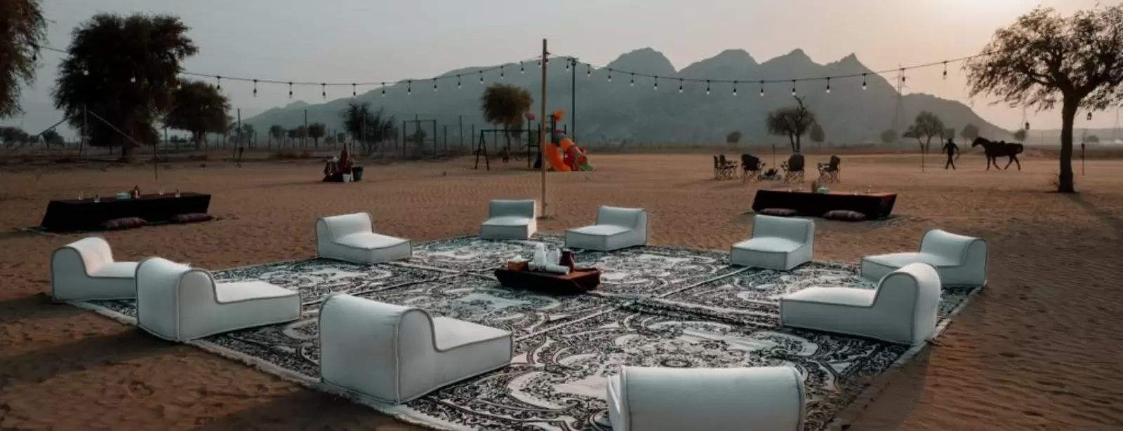 Mleiha Overnight Camping -  Panoramic Lounge
