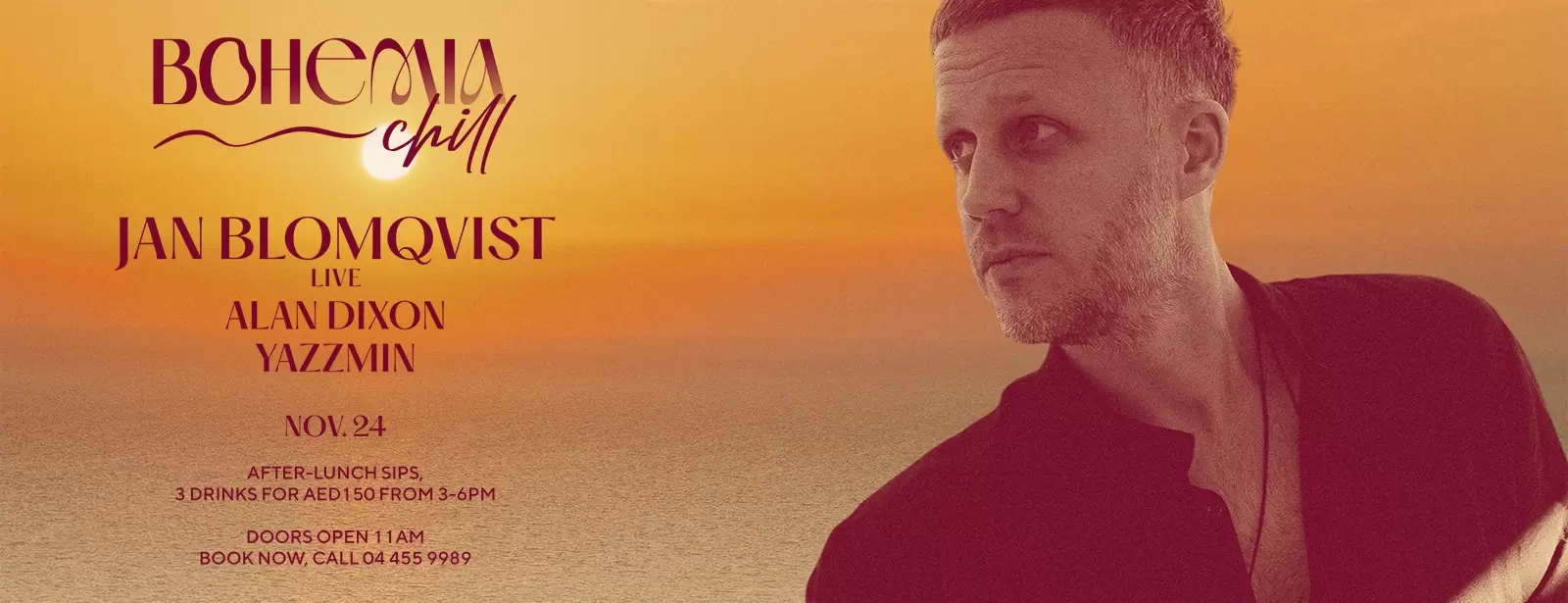 Bohemia Chill with Jan Blomqvist (LIVE) & Alan Dixon