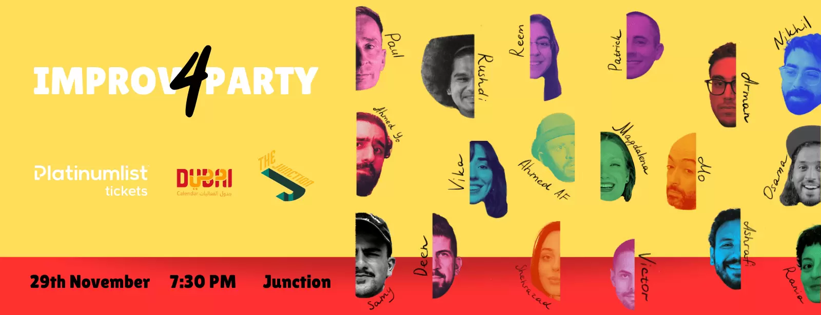 Improv Party 4 at The Junction in Dubai
