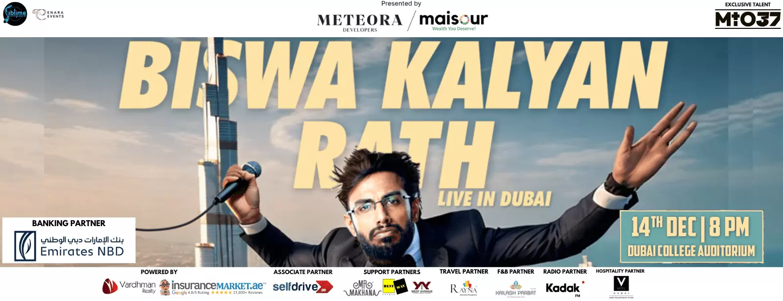 Biswa Kalyan Rath Live in Dubai