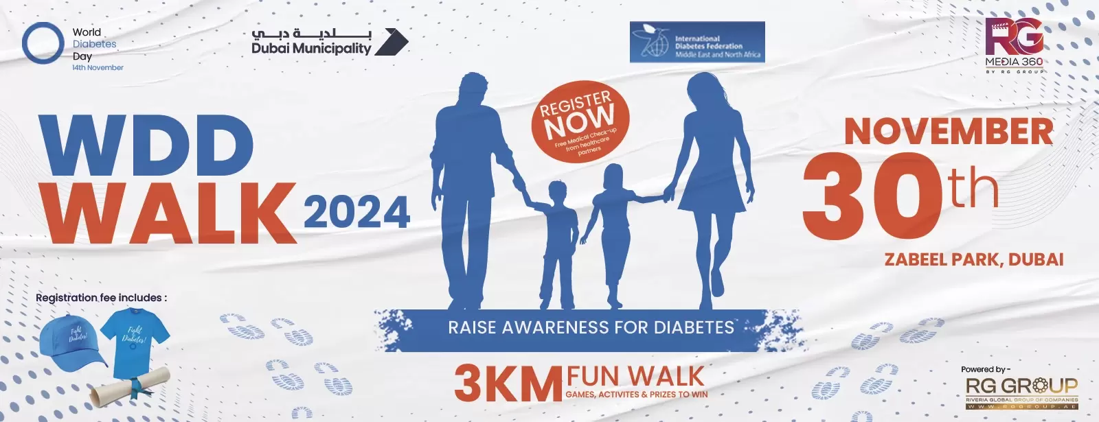 World Diabetes Day Walk 2024