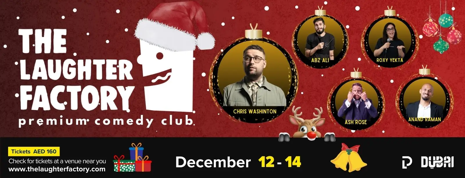 The Laughter Factory’s  ‘Endless Fun, End of Season, Parties’