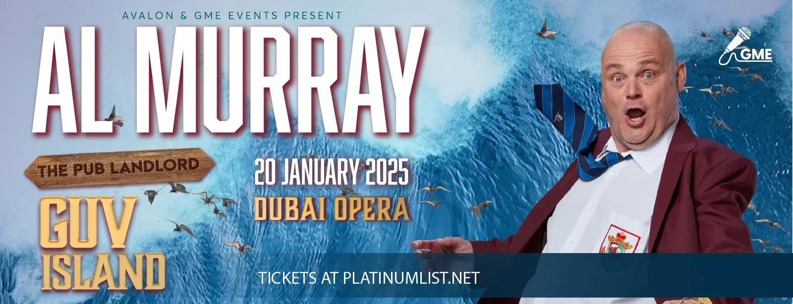 Al Murray – Guv Island Live at Dubai Opera