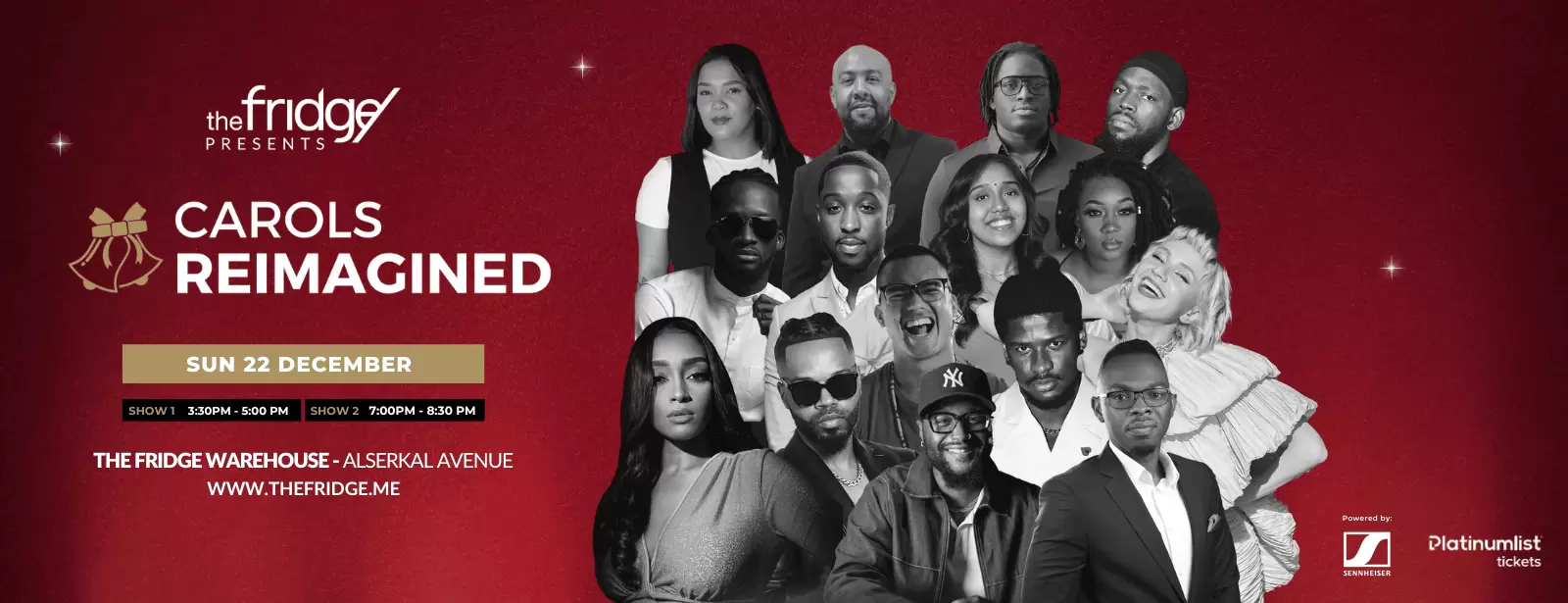 The Fridge Presents Carols Reimagined Live in Dubai