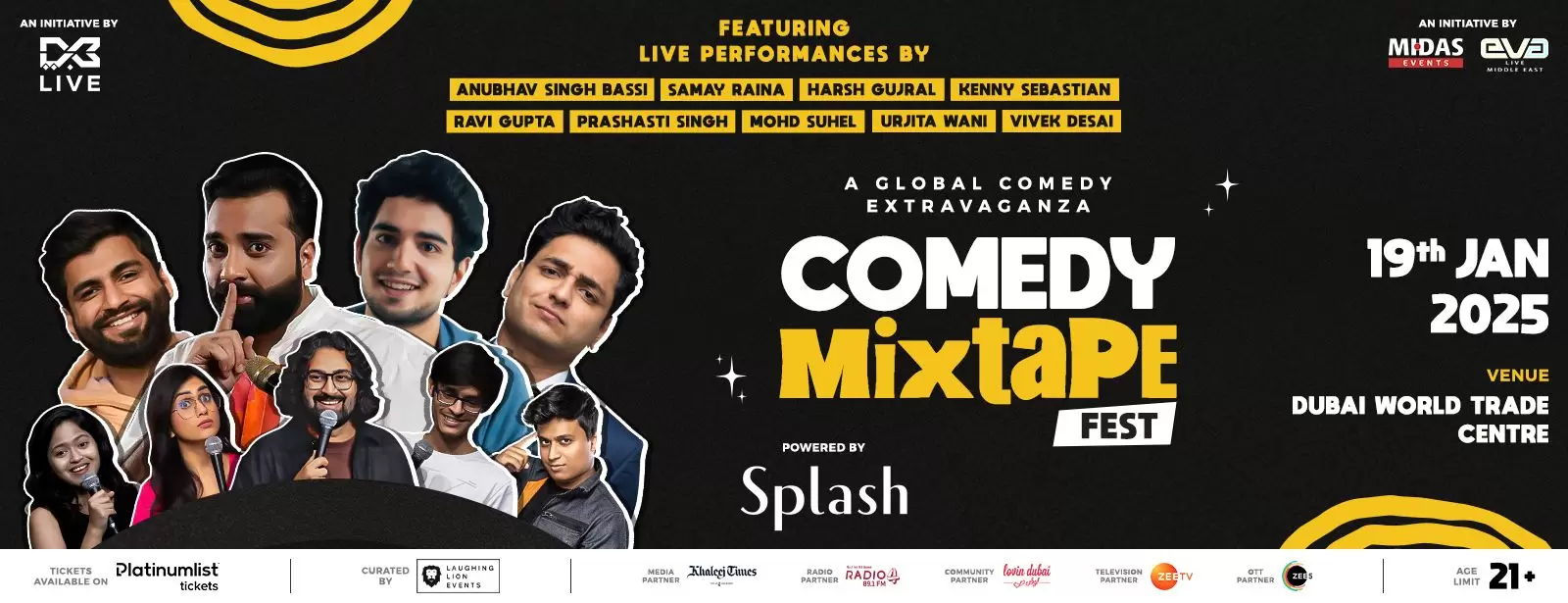 Comedy Mixtape Fest in Dubai