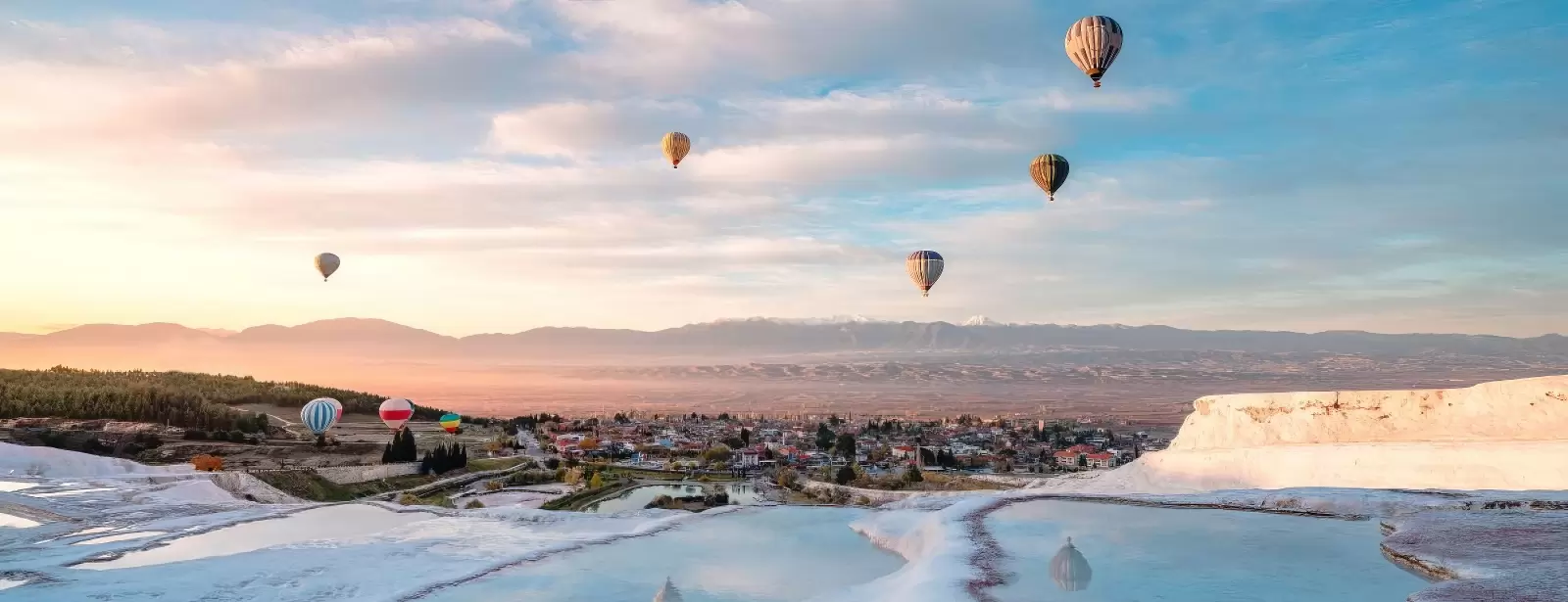 Sunrise Hot Air Balloon in Pamukkale