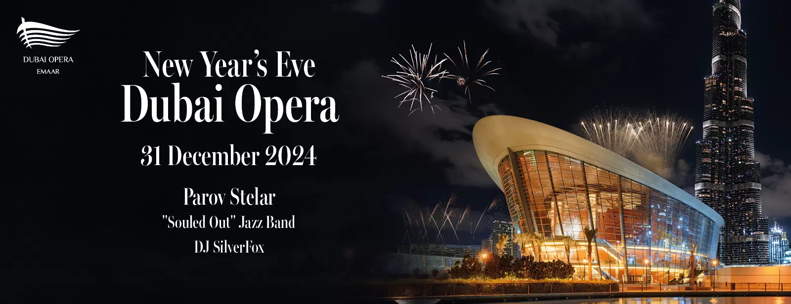 Dubai Opera New Year’s Eve 2025