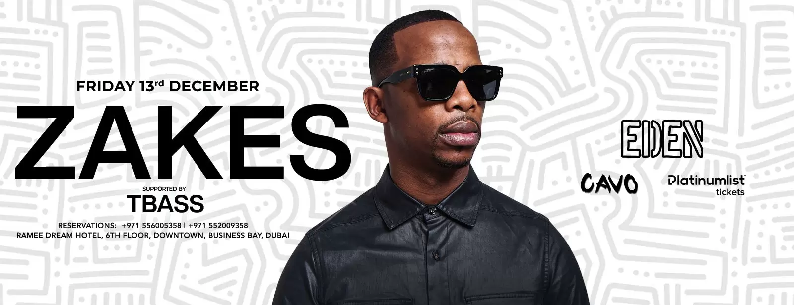 Eden Presents DJ Zakes Bantwini Live in Dubai
