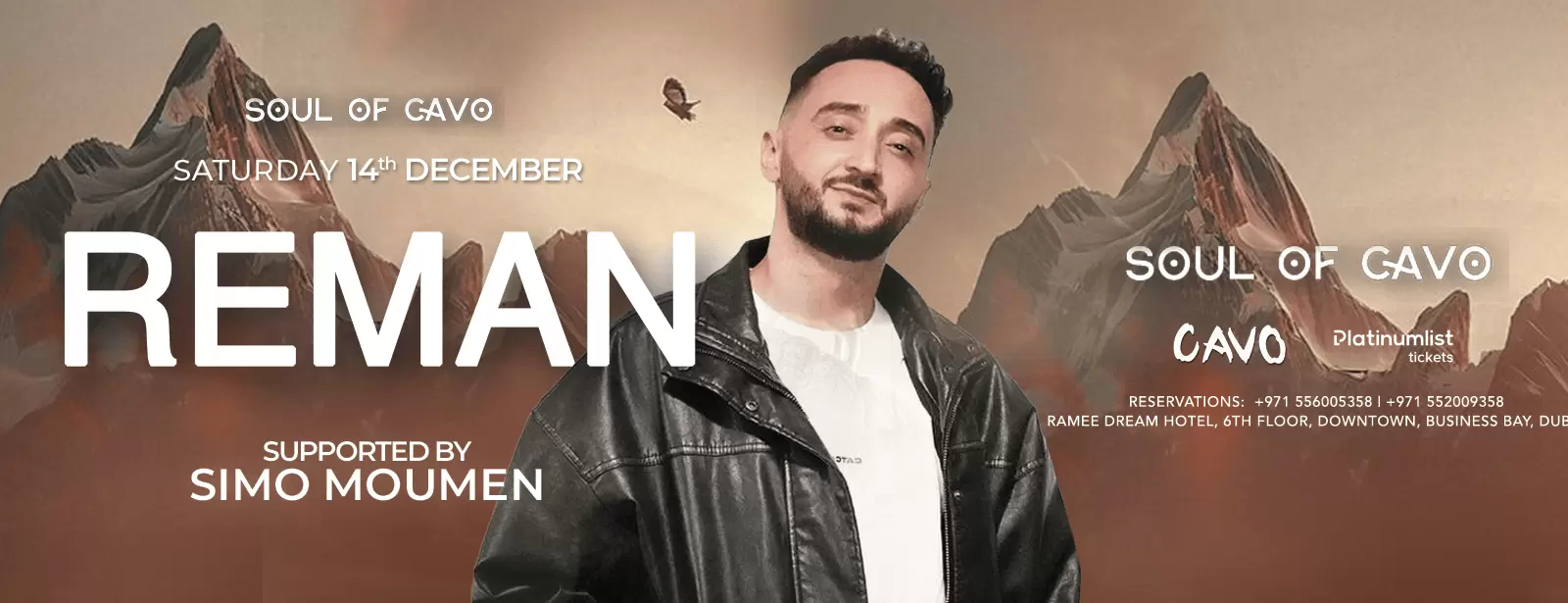 Soul of Cavo presents ReMan Live in Dubai