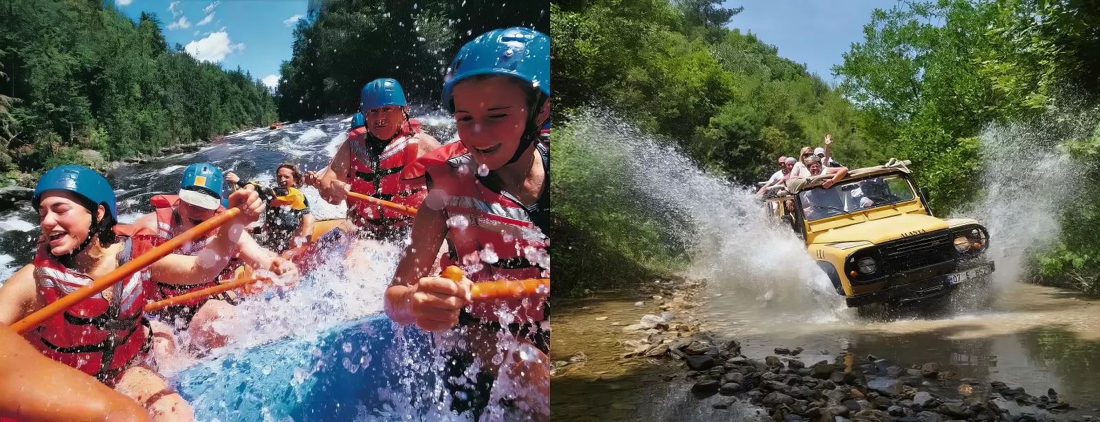 Jeep Safari & Rafting from Alanya