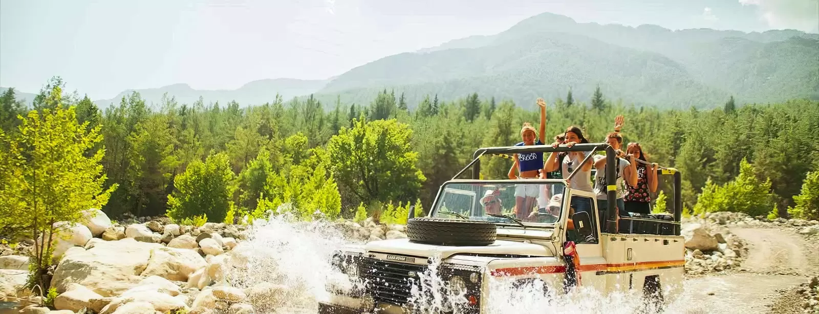 Jeep Safari & Rafting from Alanya