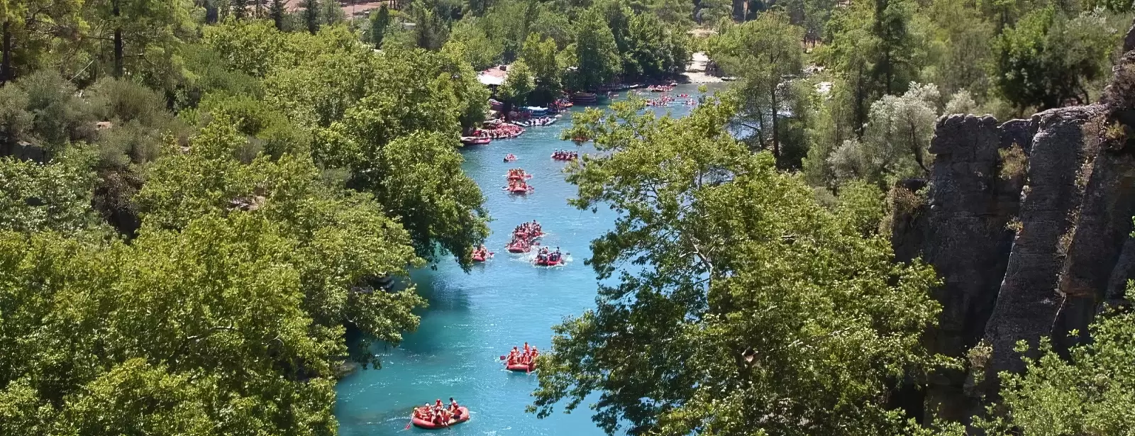 Eagle Canyon Tour (Selge Ancient City OR Rafting)