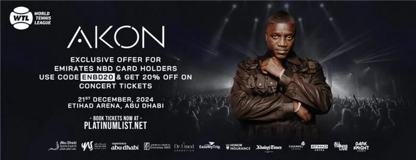 Akon Live at the World Tennis League!