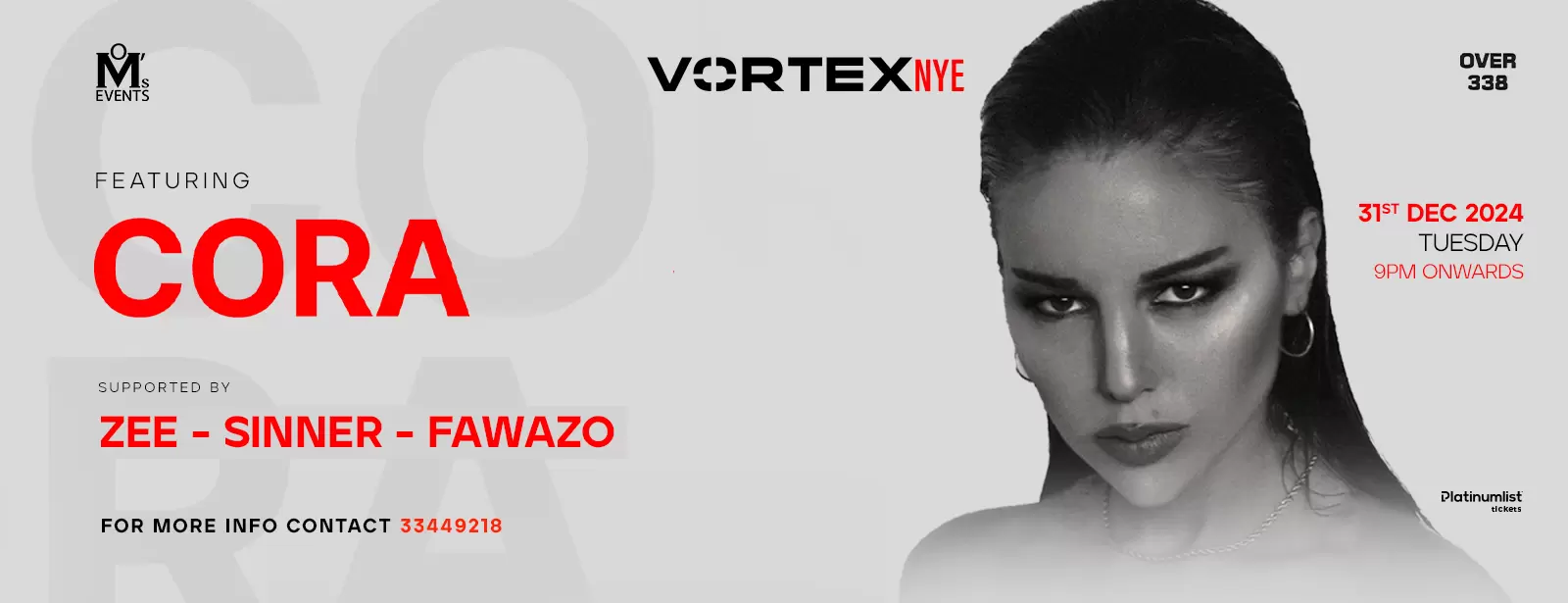 VORTEX NYE at Over338