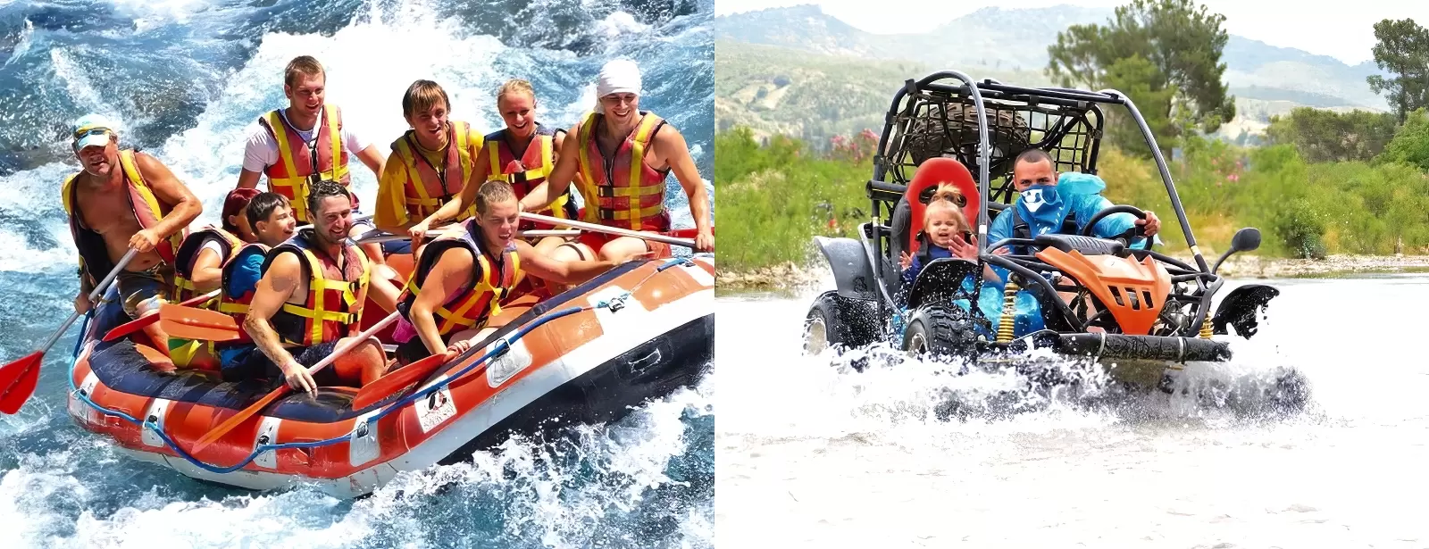 Buggy Safari and Rafting in Side