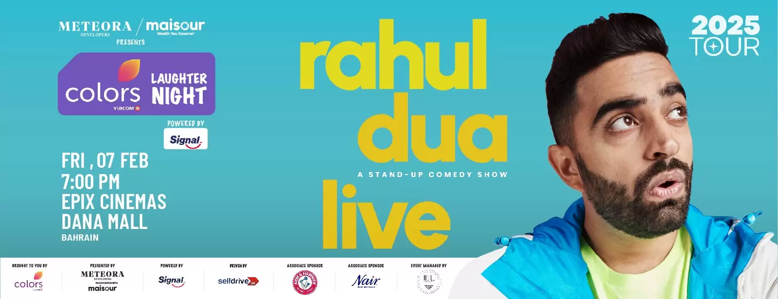 Colors Laughter Night ft. Rahul Dua in BAHRAIN