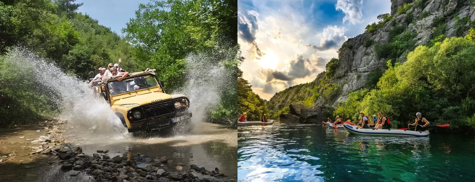 Jeep Safari & Rafting Tour