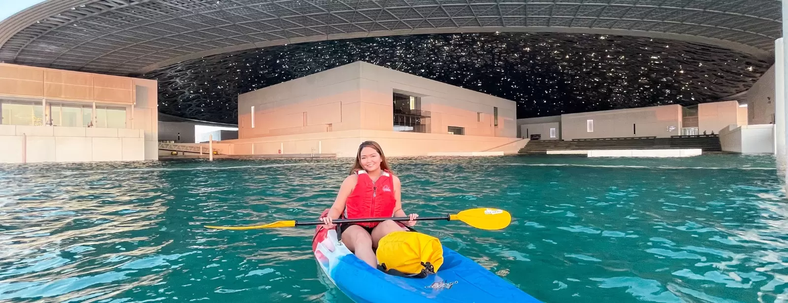 Guided Kayak Tour at Louvre Abu Dhabi