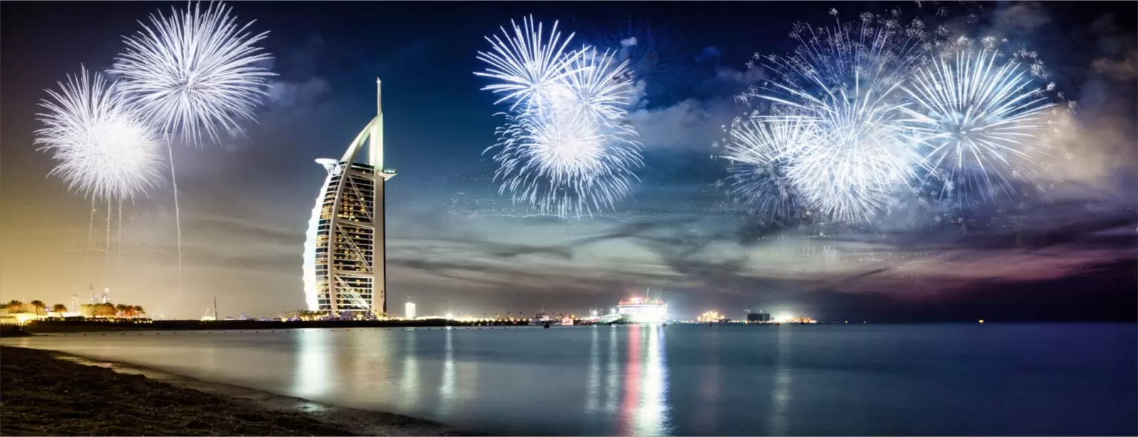 Dubai New Year’s Eve 3-hour Cruise 2025 on Inflatable Boat by Splash tours