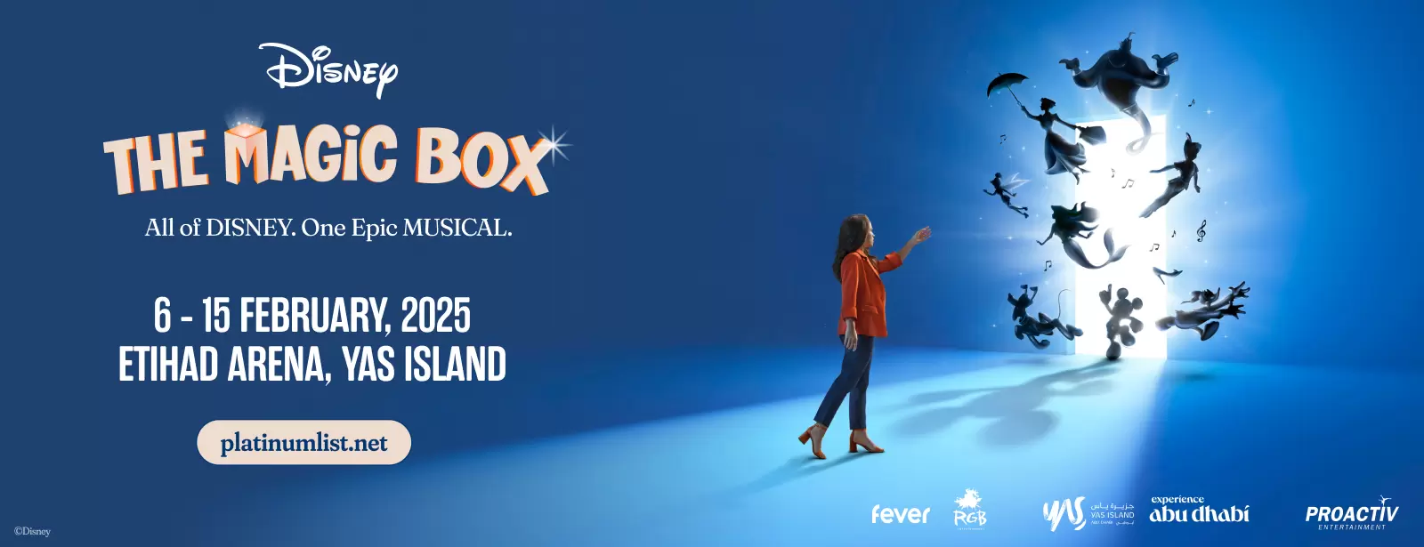 Disney The Magic Box at Etihad Arena in Abu Dhabi
