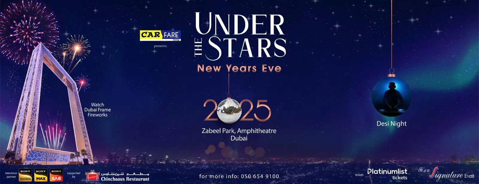 Under The Stars - New Years Eve in Dubai