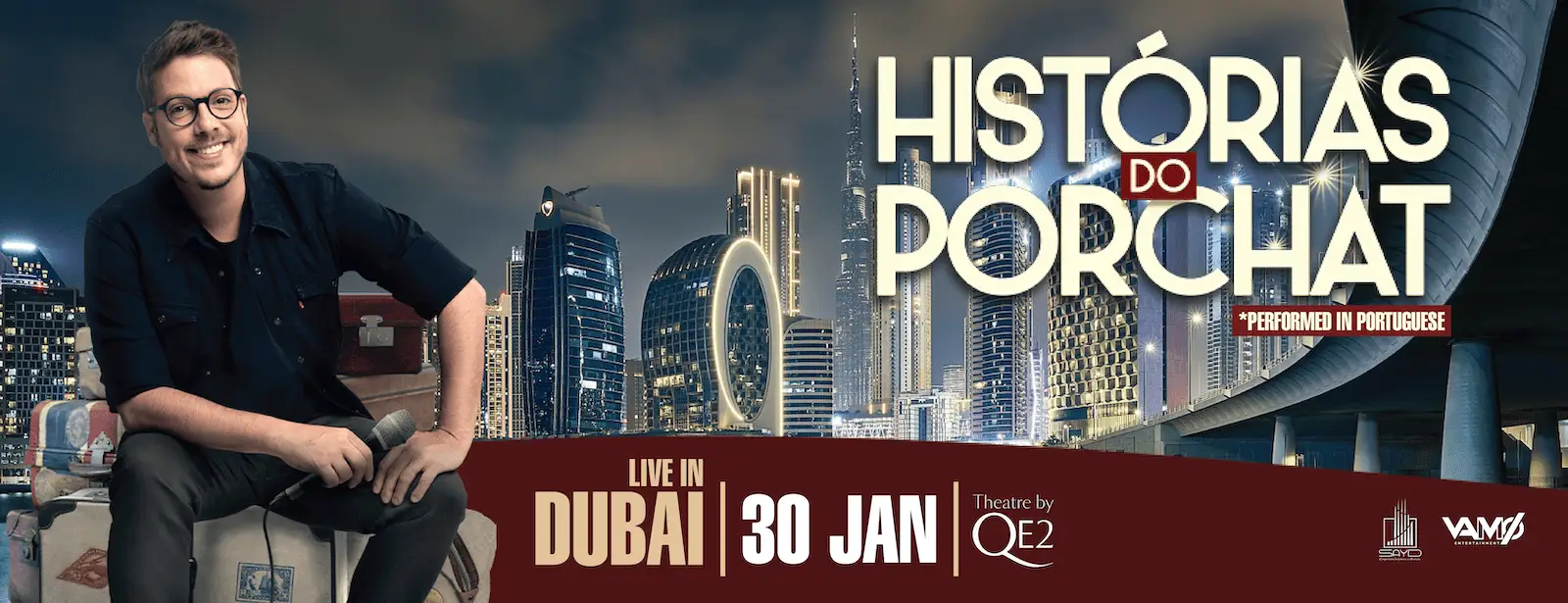 Fabio Porchat Live in Dubai - “Histórias do Porchat”