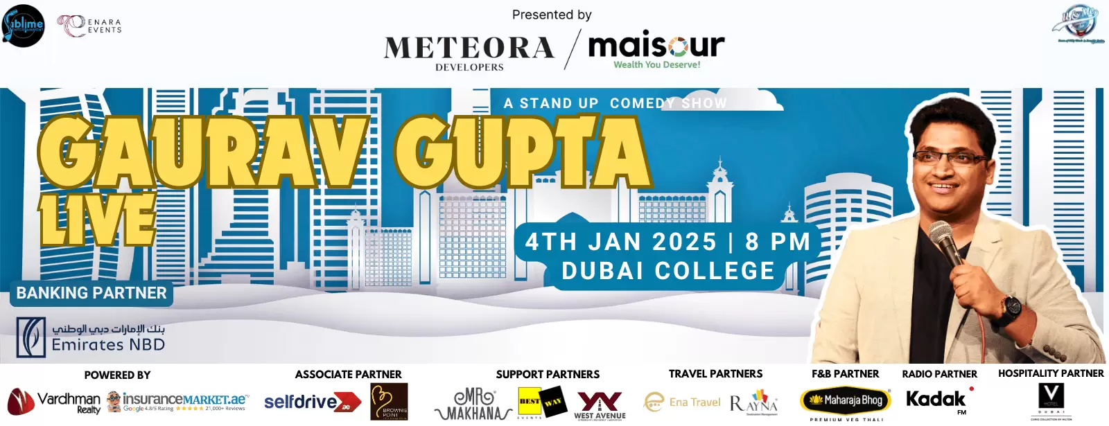 Gaurav Gupta Live in Dubai