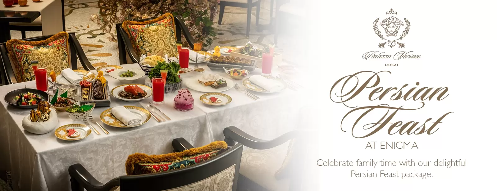 Family Feast at Enigma | Palazzo Versace Dubai