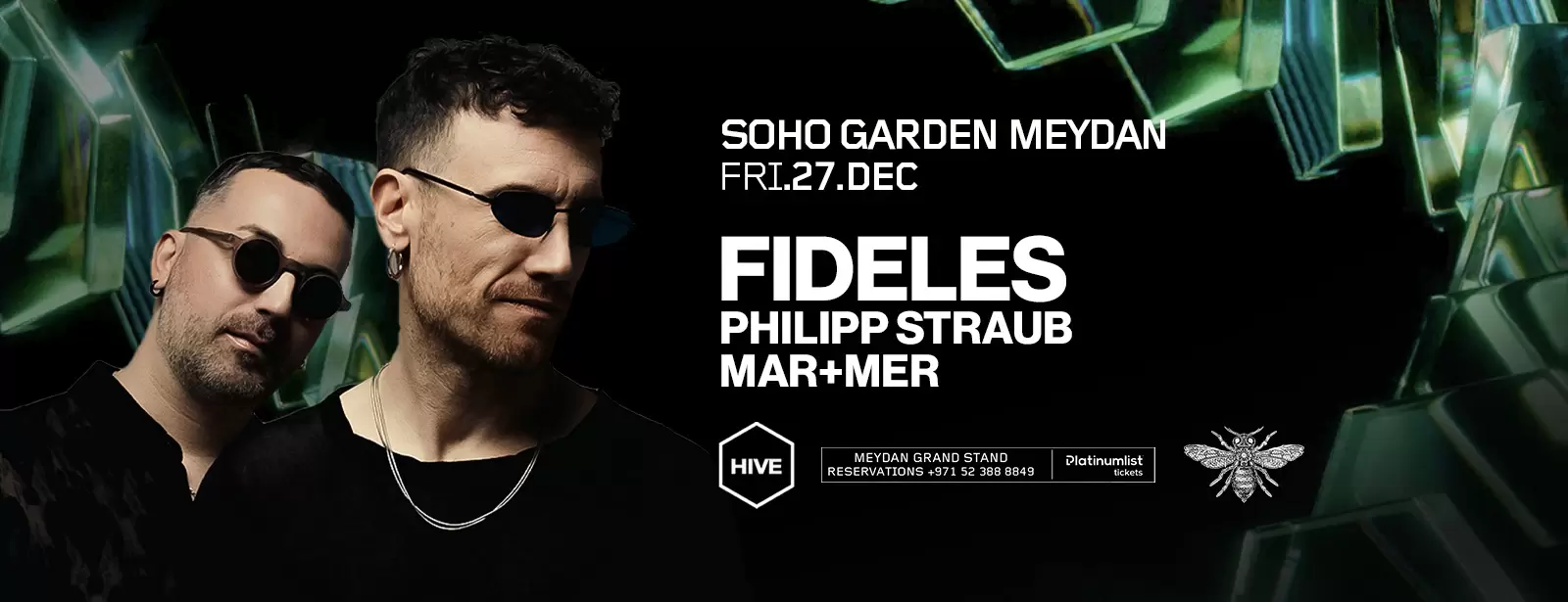 FIDELES at HIVE - Soho Garden Meydan in Dubai