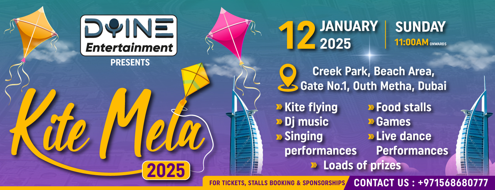 Kite Mela 2025 in Dubai