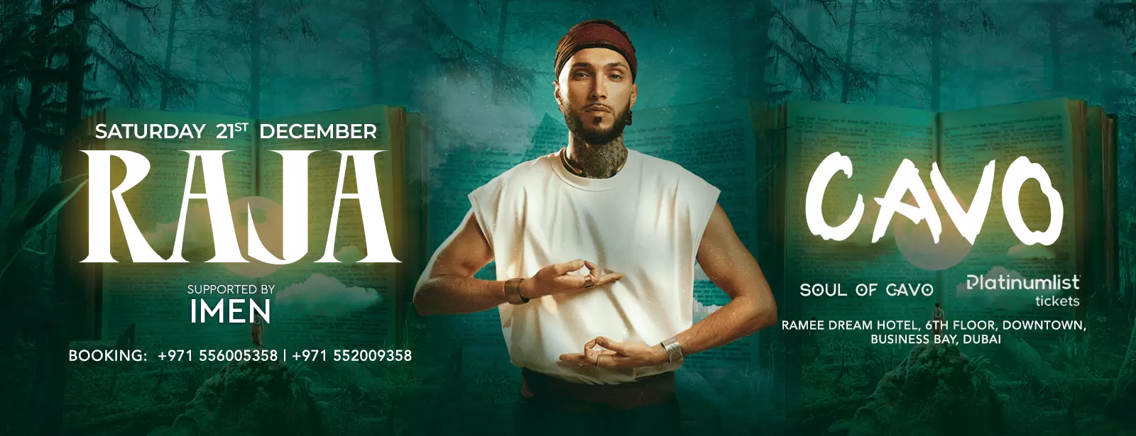 Soul of Cavo presents Raja Live in Dubai