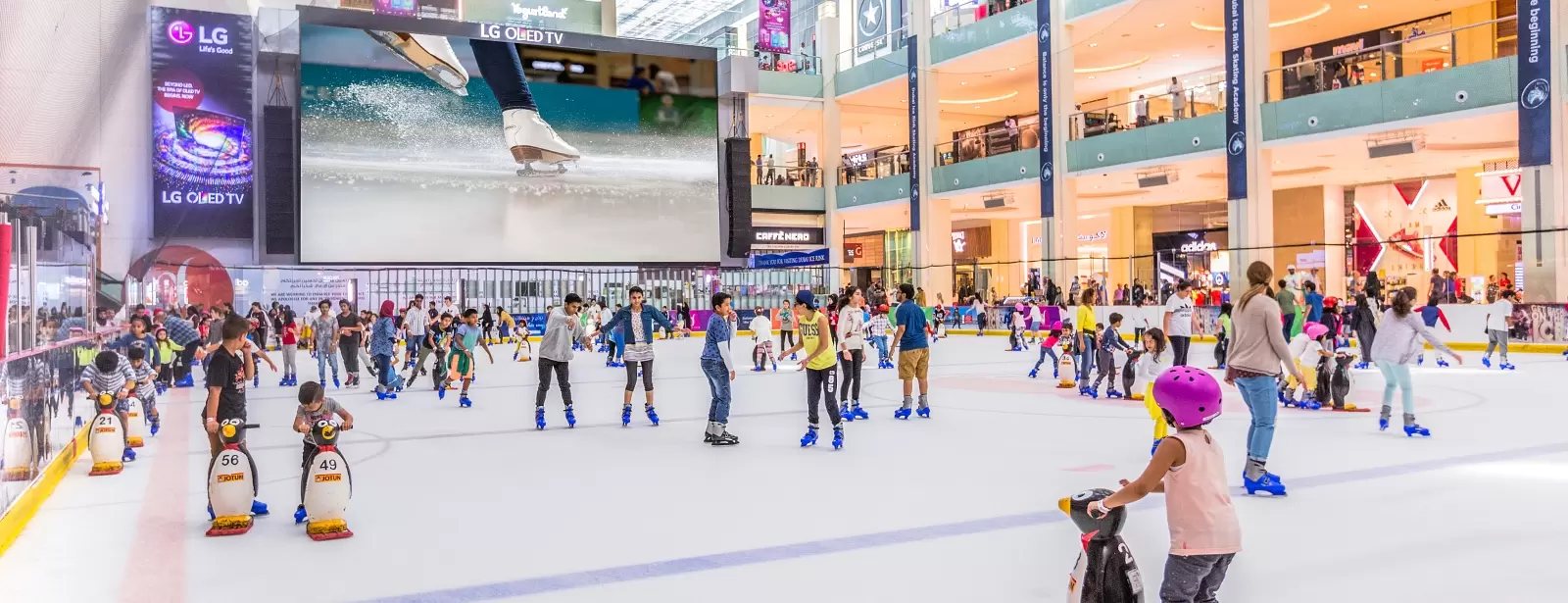 Dubai Ice Rink Disco Night Session