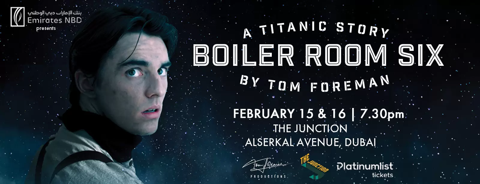 Boiler Room Six – A Titanic Story at The Junction in Dubai