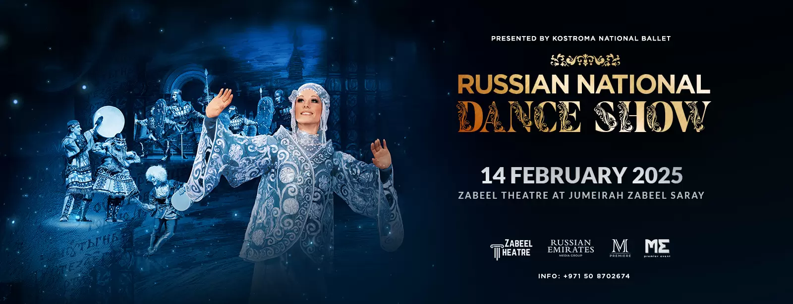 Russian National Dance Show at Zabeel Theatre in Dubai