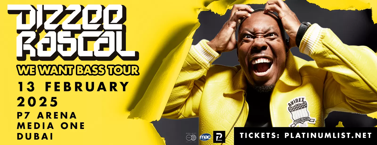 Dizzee Rascal's We Want Bass Tour in Dubai