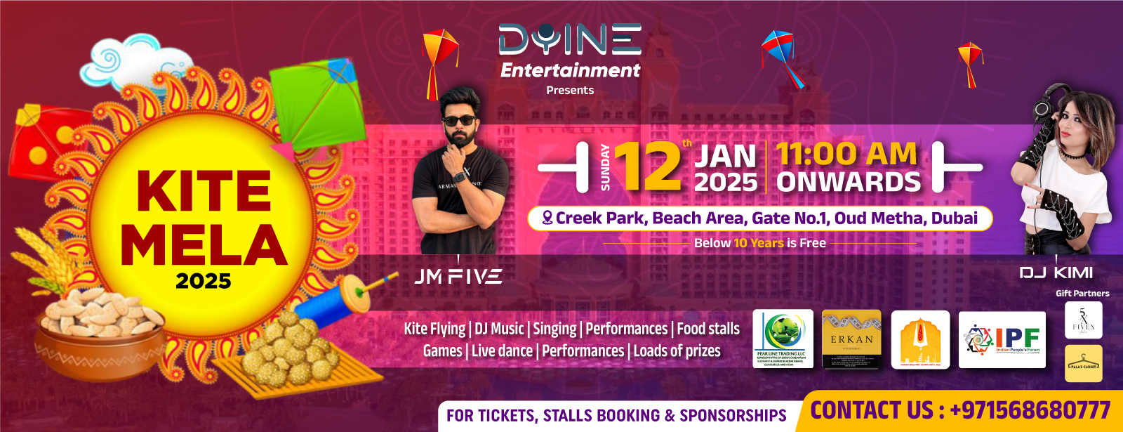 Kite Mela 2025 in Dubai