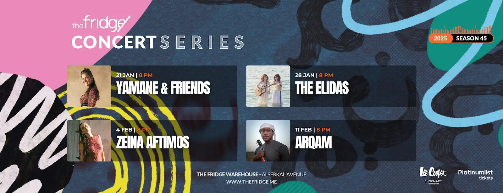 The Fridge Concert Series Season 45 in Dubai